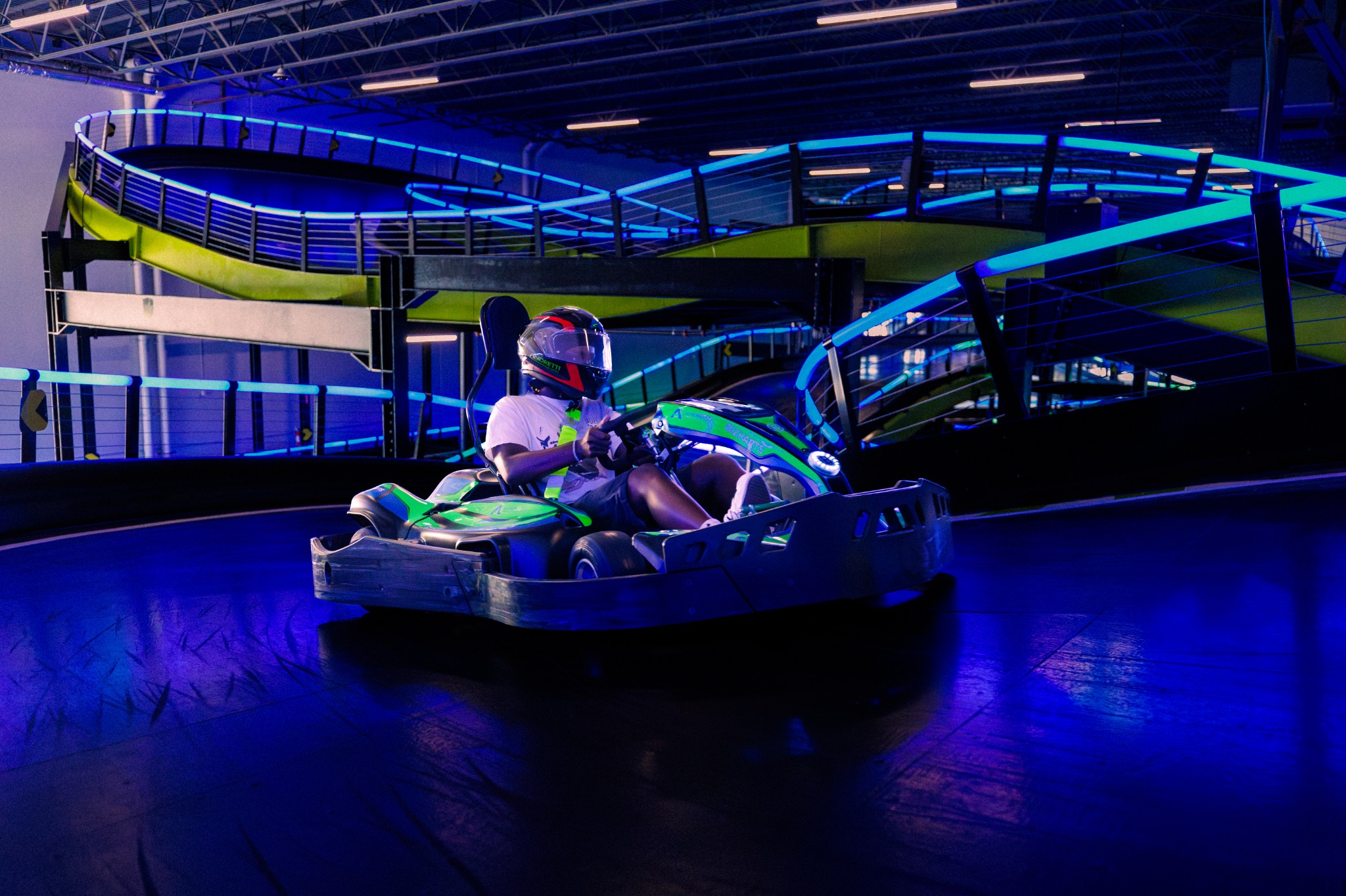Andretti Indoor Karting & Games Overland Park Facebook ad: Are you ready for some supercharged fun?