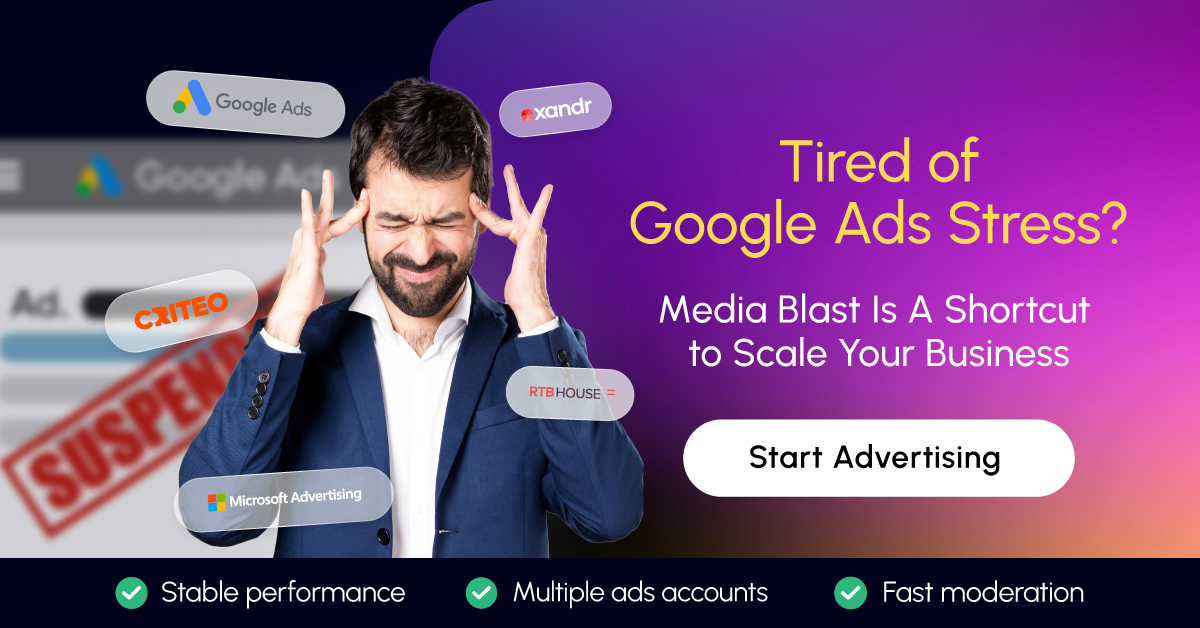 Media Blast Facebook ad from Feb 17, 2026