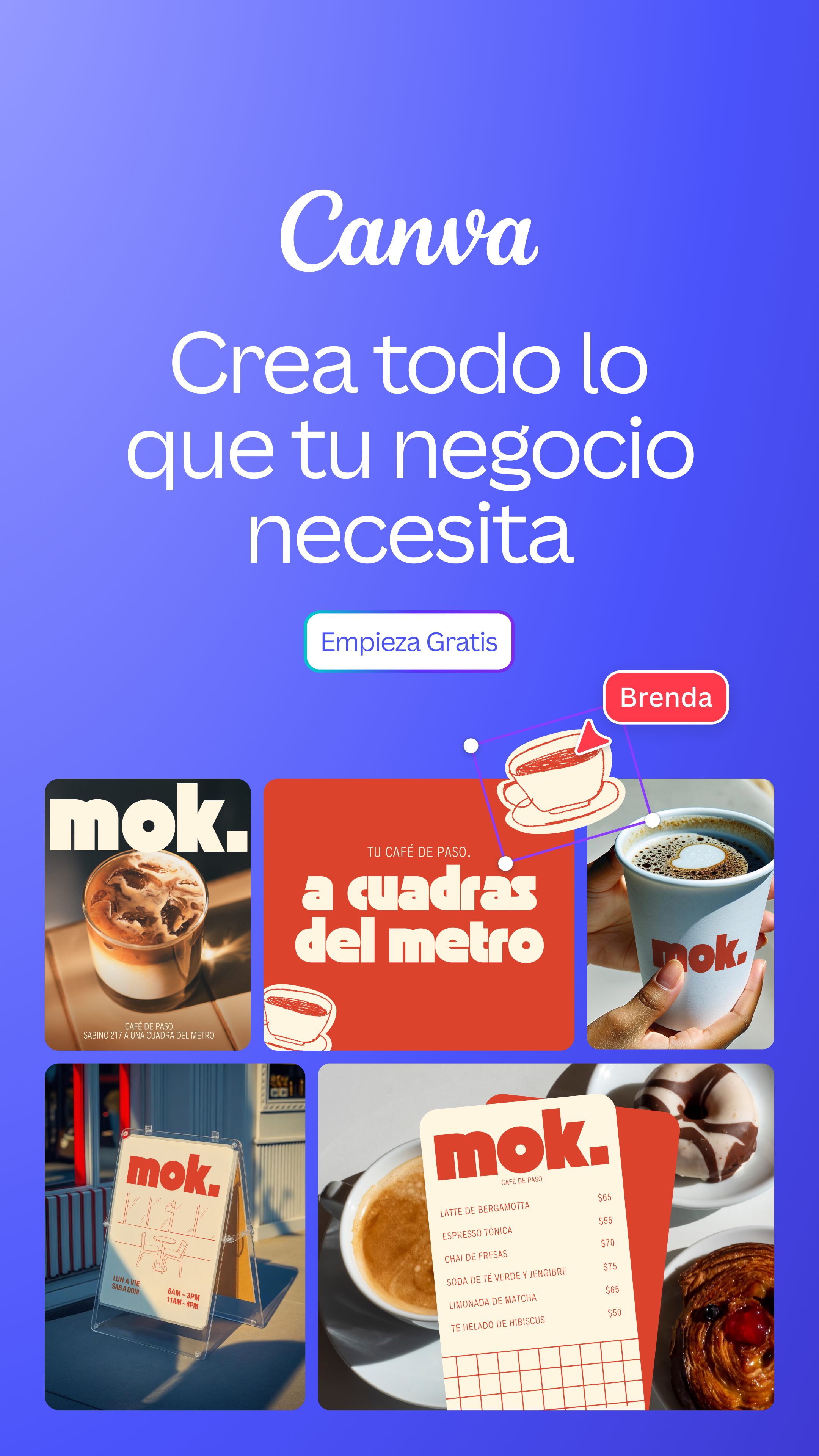 Canva Mexico Facebook ad