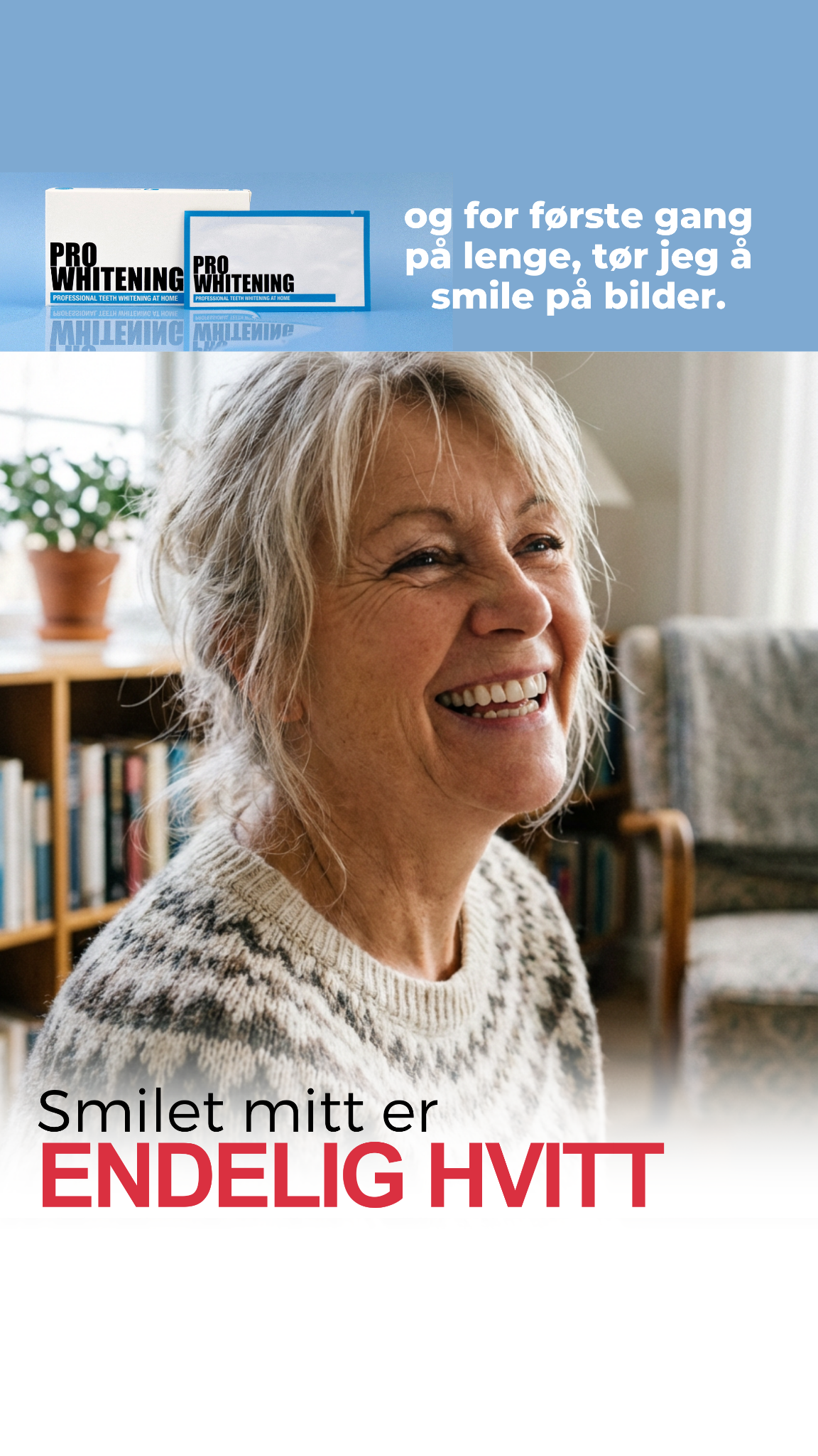 ProWhitening Facebook ad