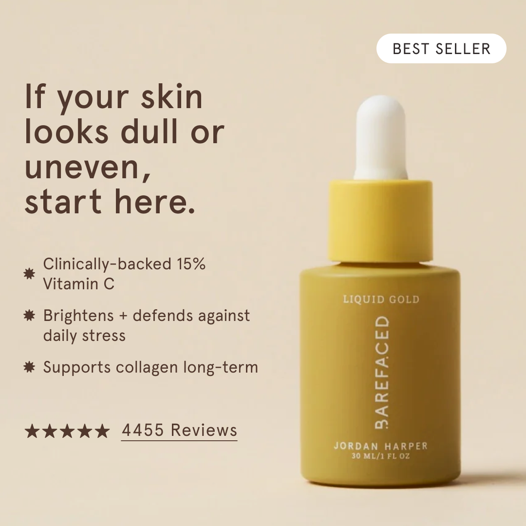 Barefaced Facebook ad