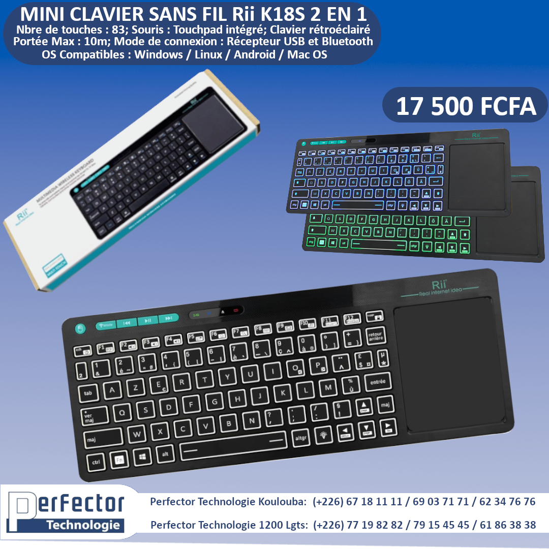 Perfector Technologie Burkina Facebook ad
