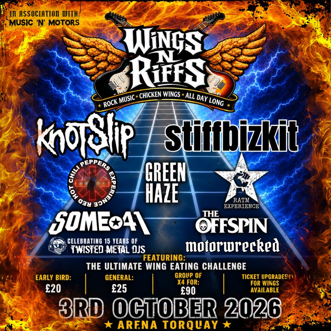 Arena Torquay Facebook ad: WINGS N RIFFS FESTIVAL | TORQUAY