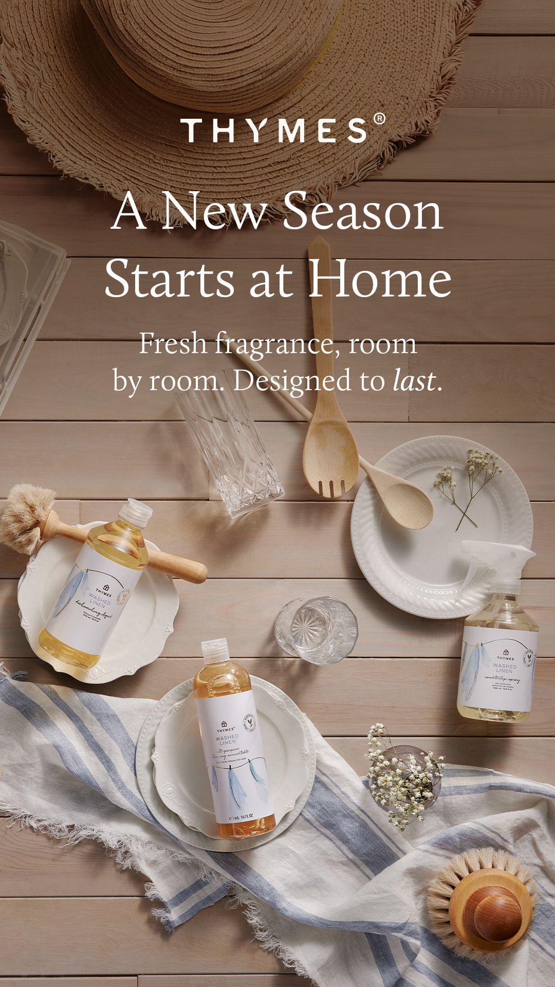 Thymes Facebook ad