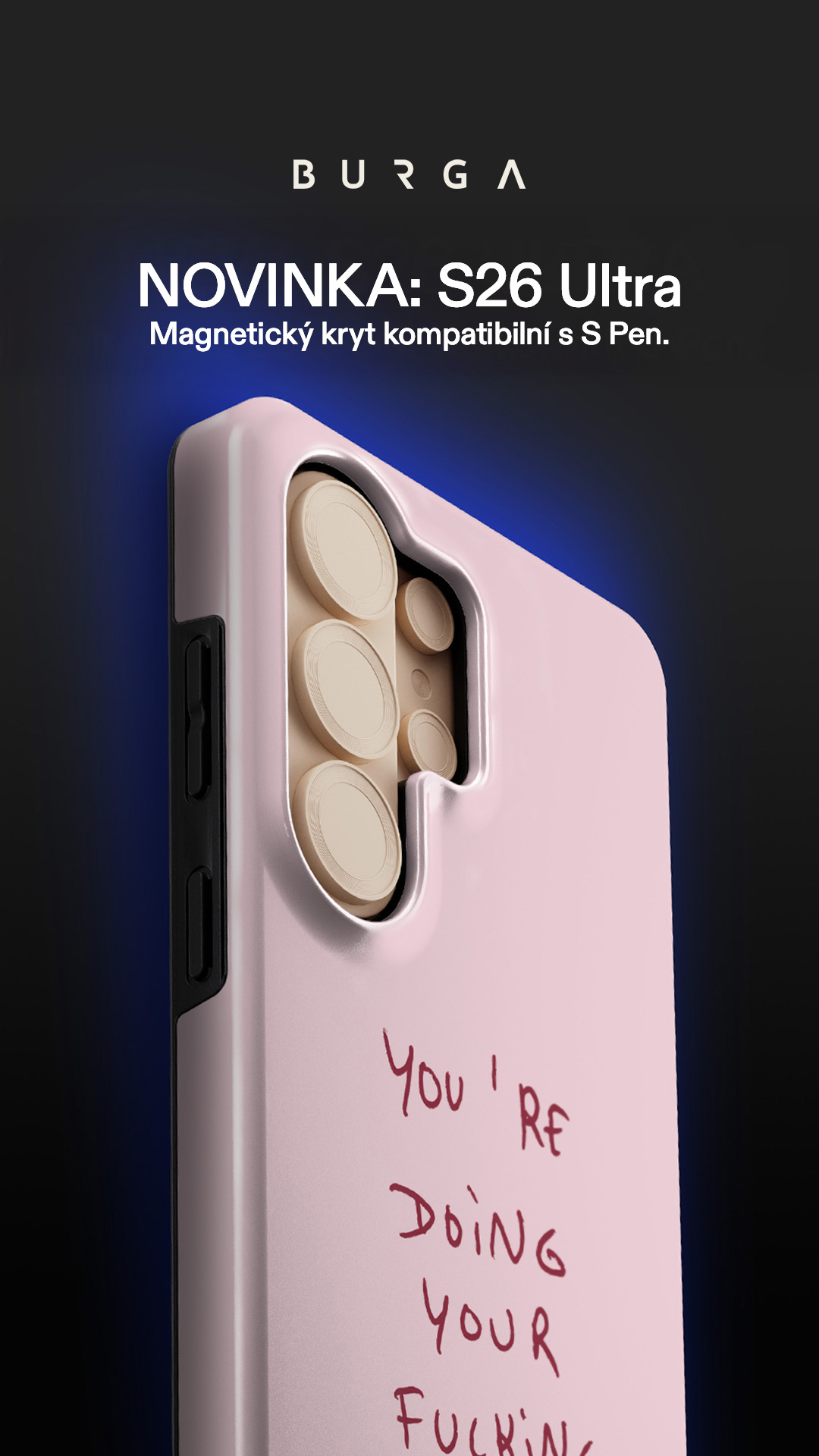 BURGA Facebook ad
