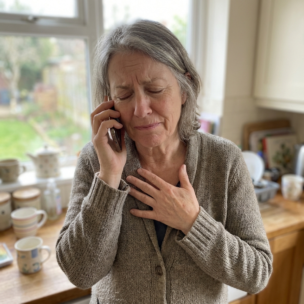 Linda Hayes Facebook ad: The Grandma Who's Actually Ready