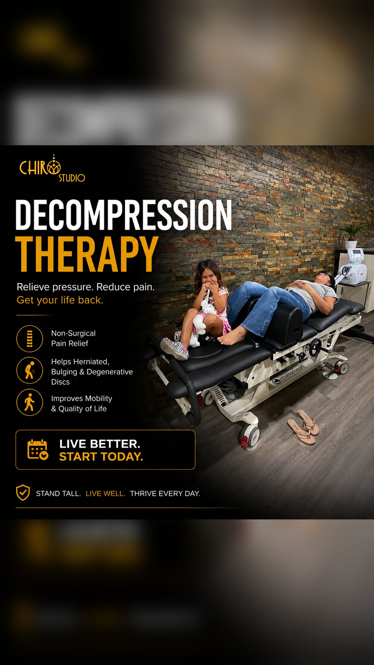 Chiro Studio Cocoa Facebook ad from Jul 10, 2026