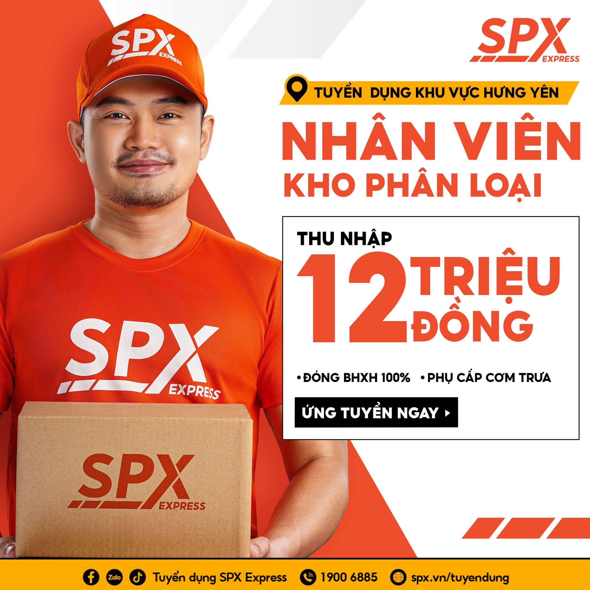 Tuyển Dụng SPX Express Facebook ad
