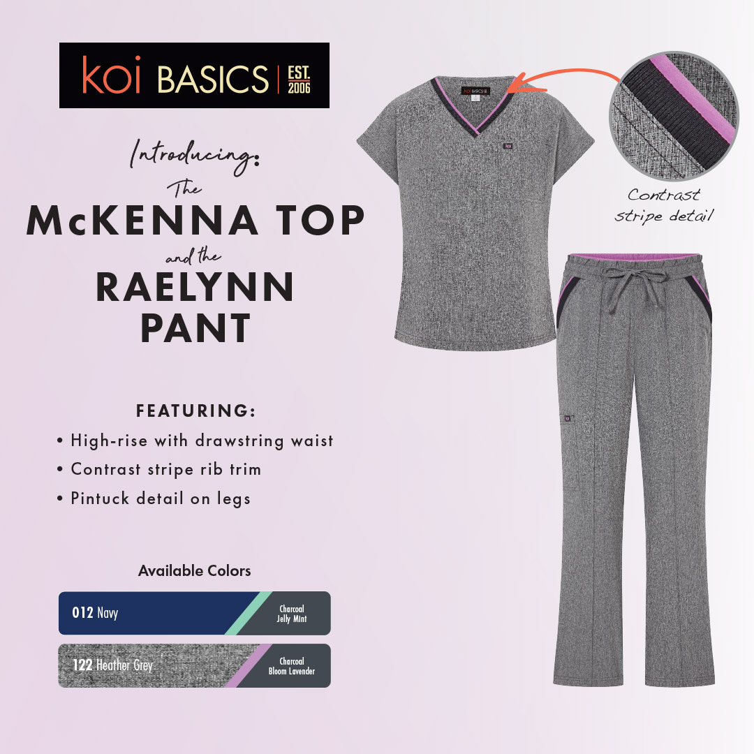 koi Designer Scrubs Facebook ad