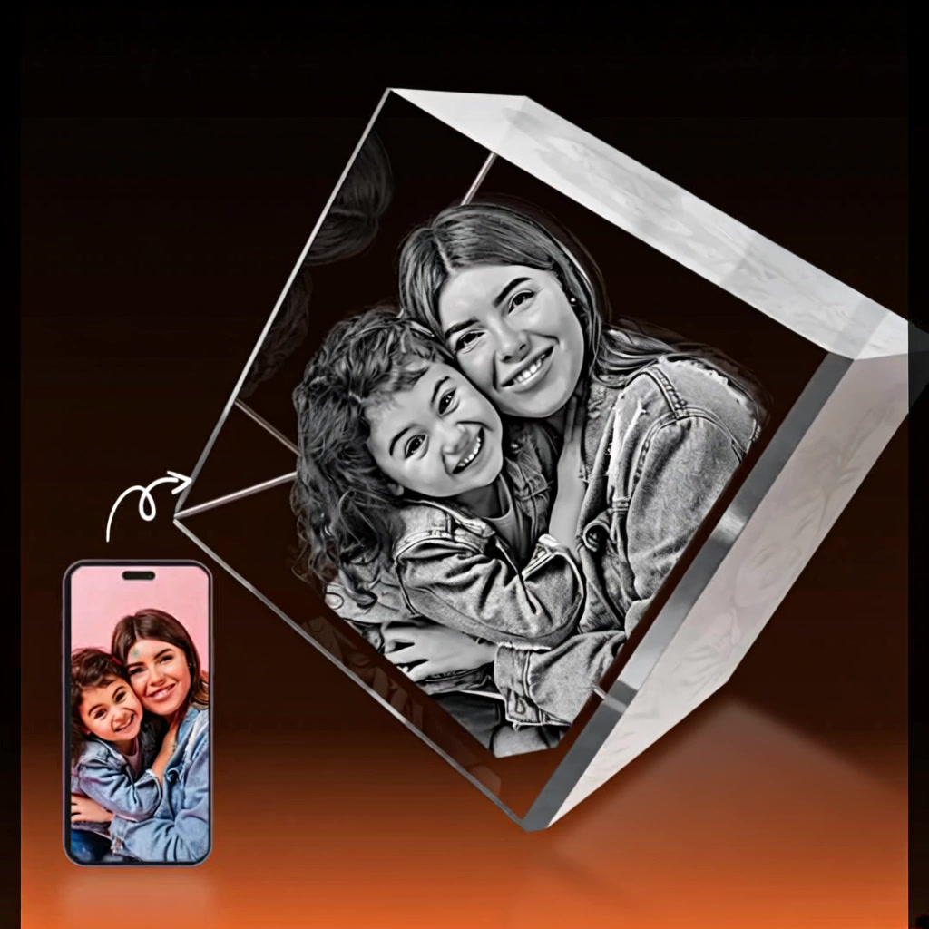 3D Crystal Facebook ad