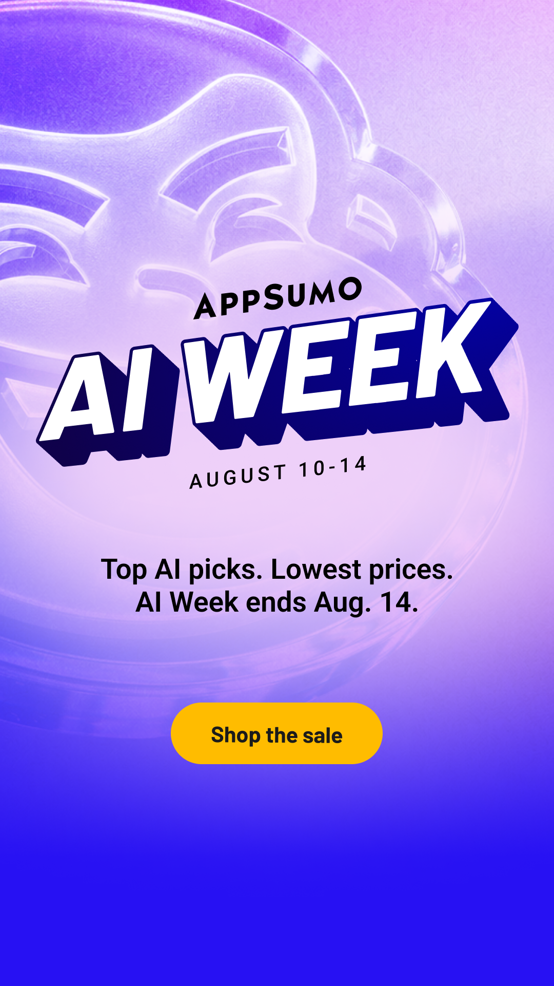AppSumo Facebook ad