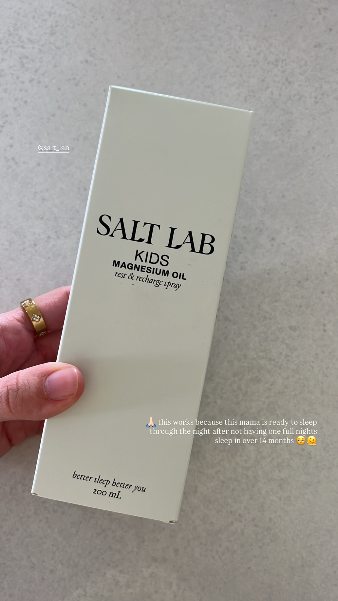 Salt Lab Facebook ad
