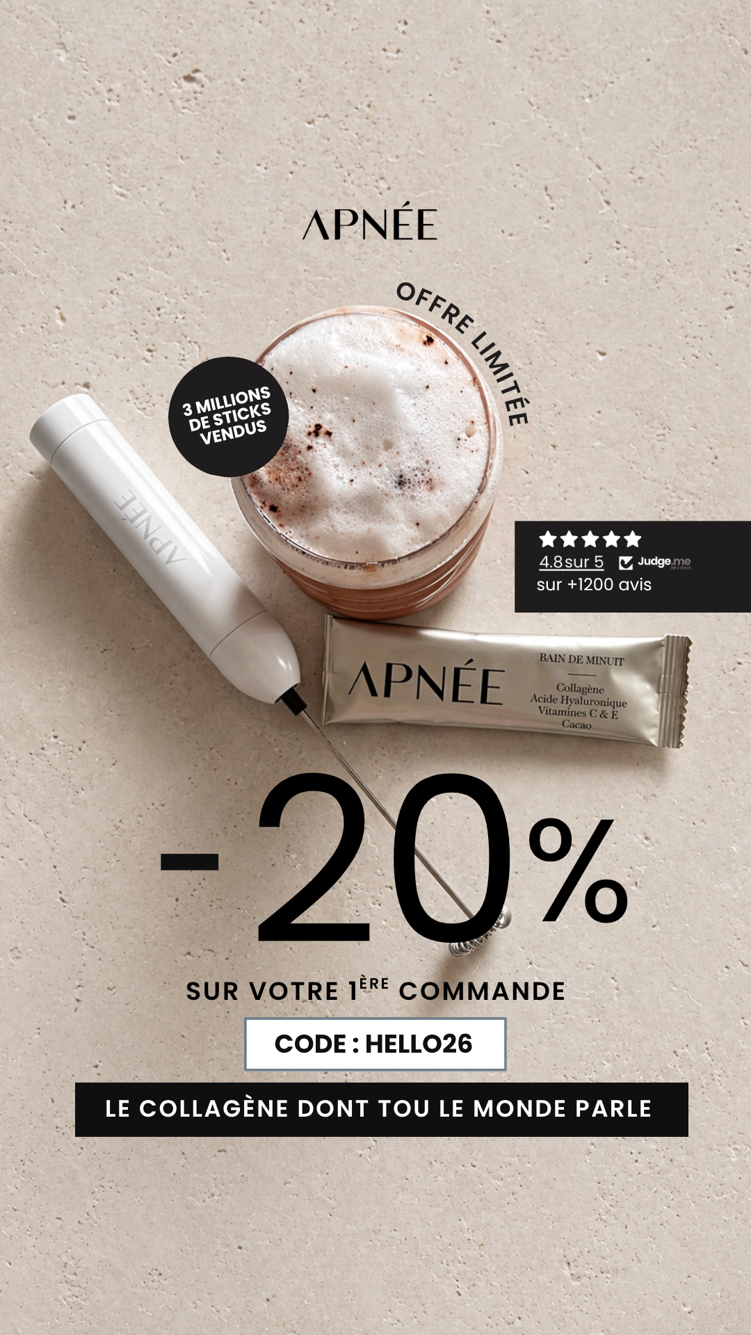 Apnée Paris Facebook ad