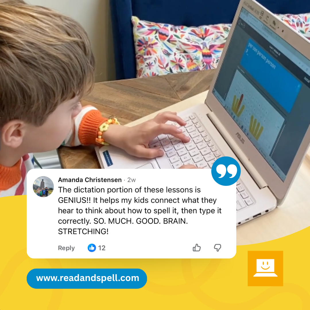 Touch-type Read & Spell (TTRS) Facebook ad