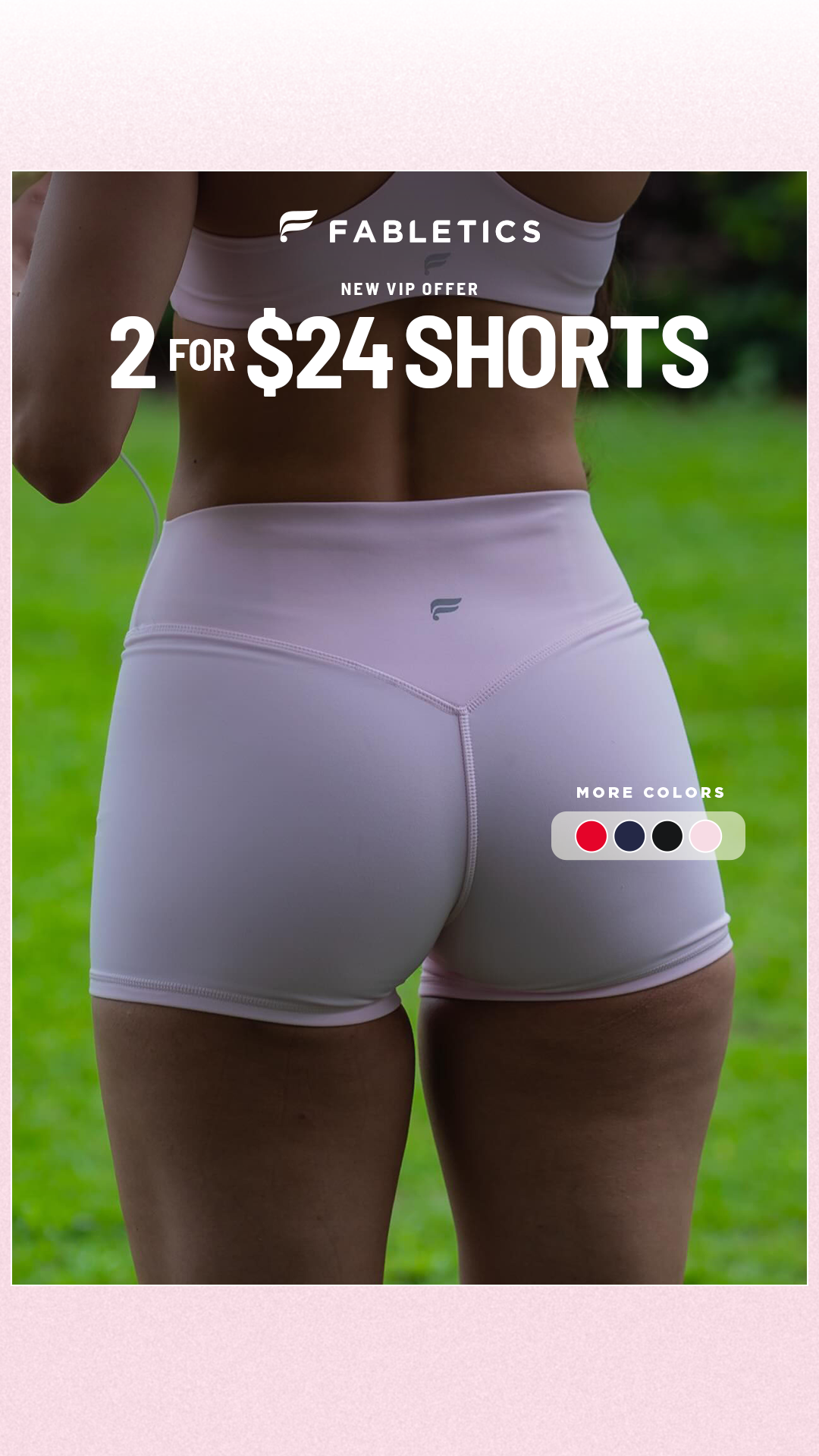 Fabletics Facebook ad
