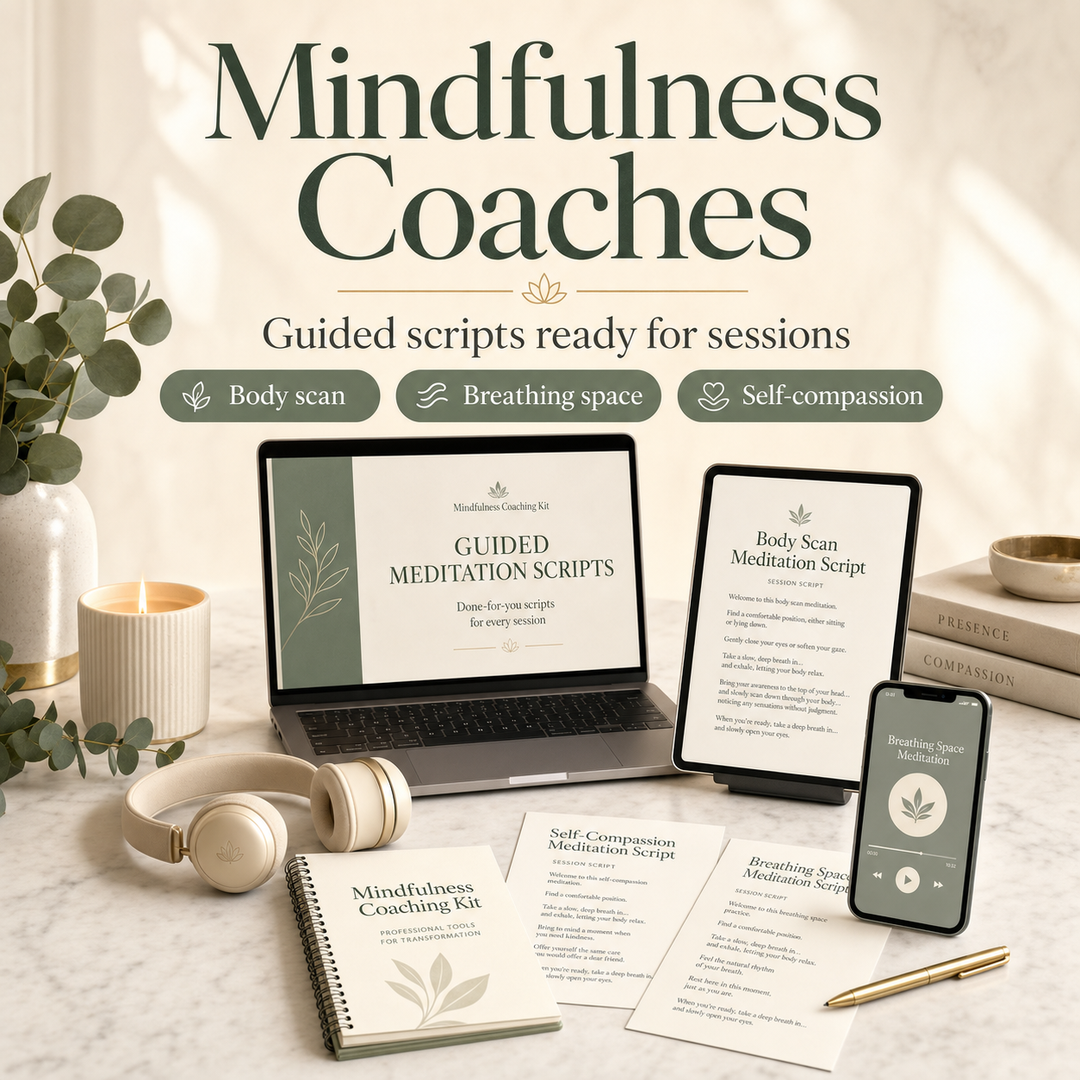 Ultimate Project Manager Facebook ad: Mindfulness Coaches, if your guided practice still depends…