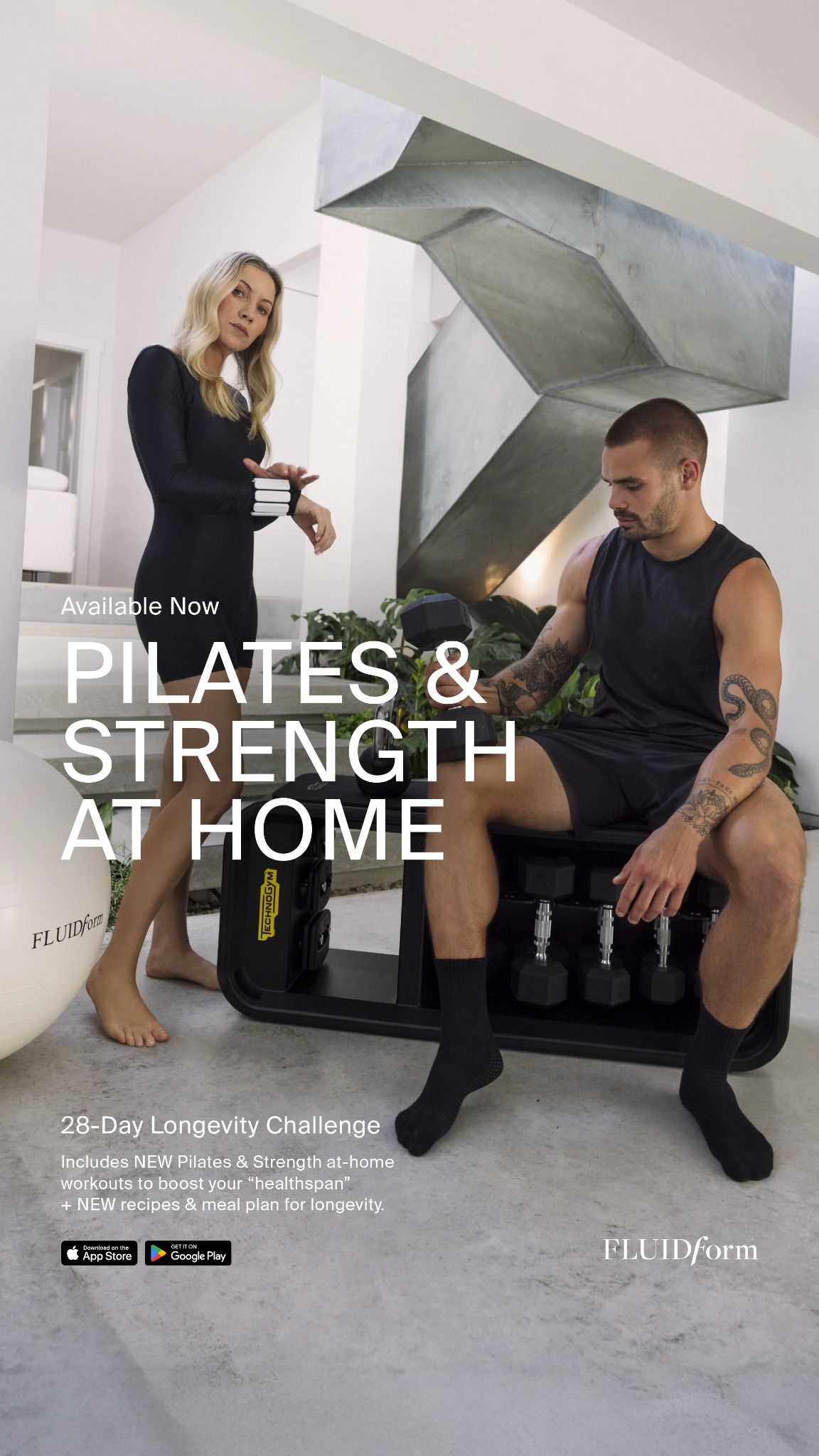 Fluidform Pilates Facebook ad