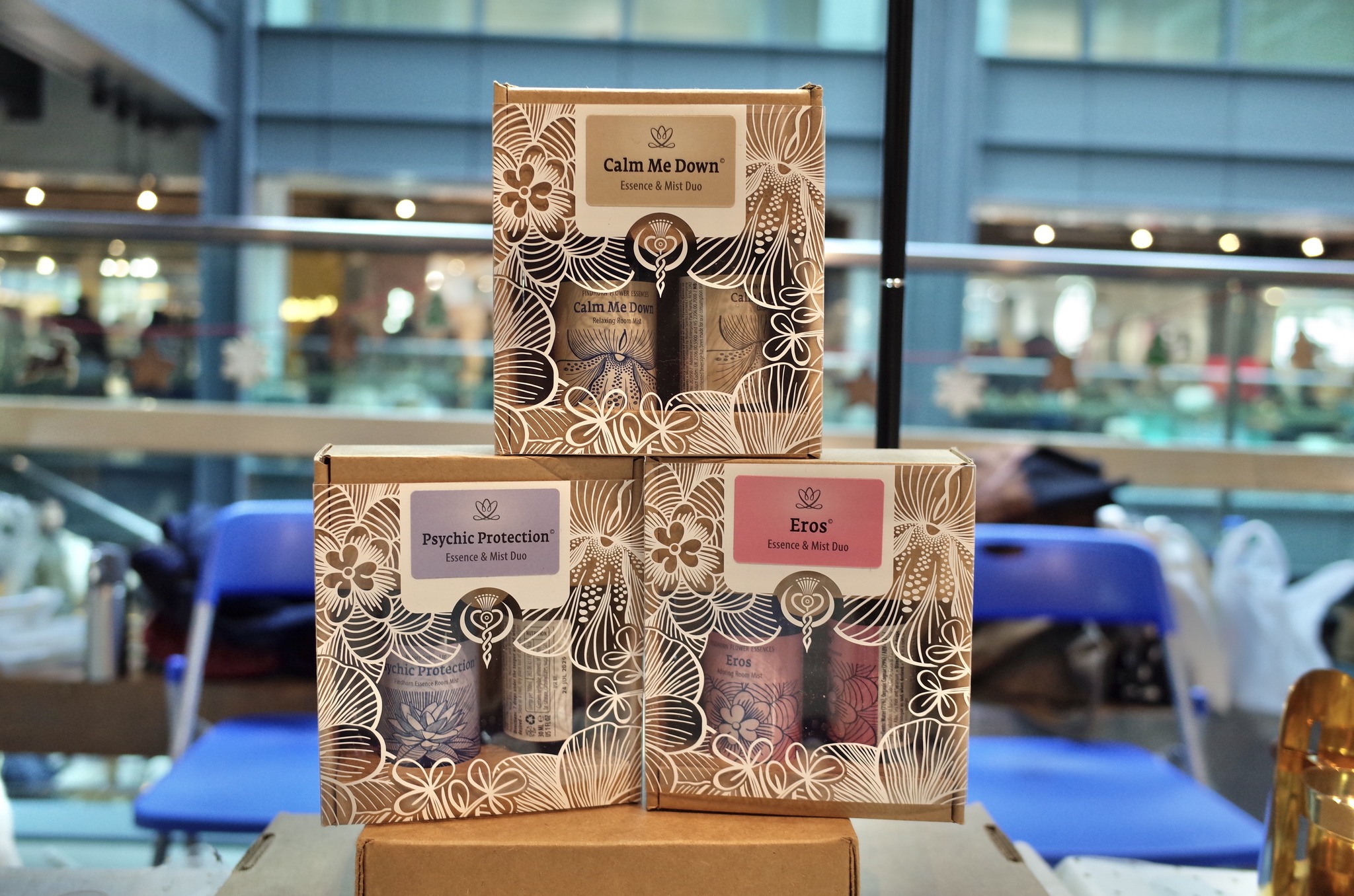 flowerstone Facebook ad: Findhorn flower essences are available on the website…
