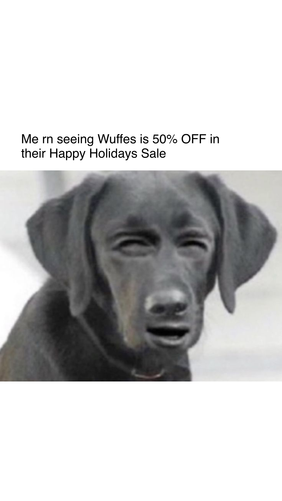 Wuffes Facebook ad