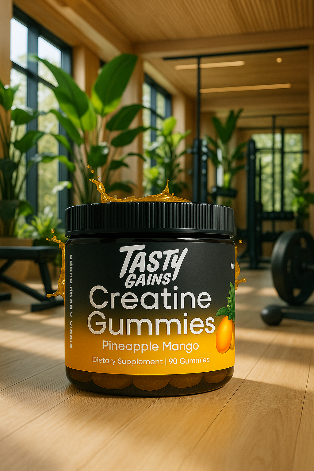 Tasty Gains Facebook ad