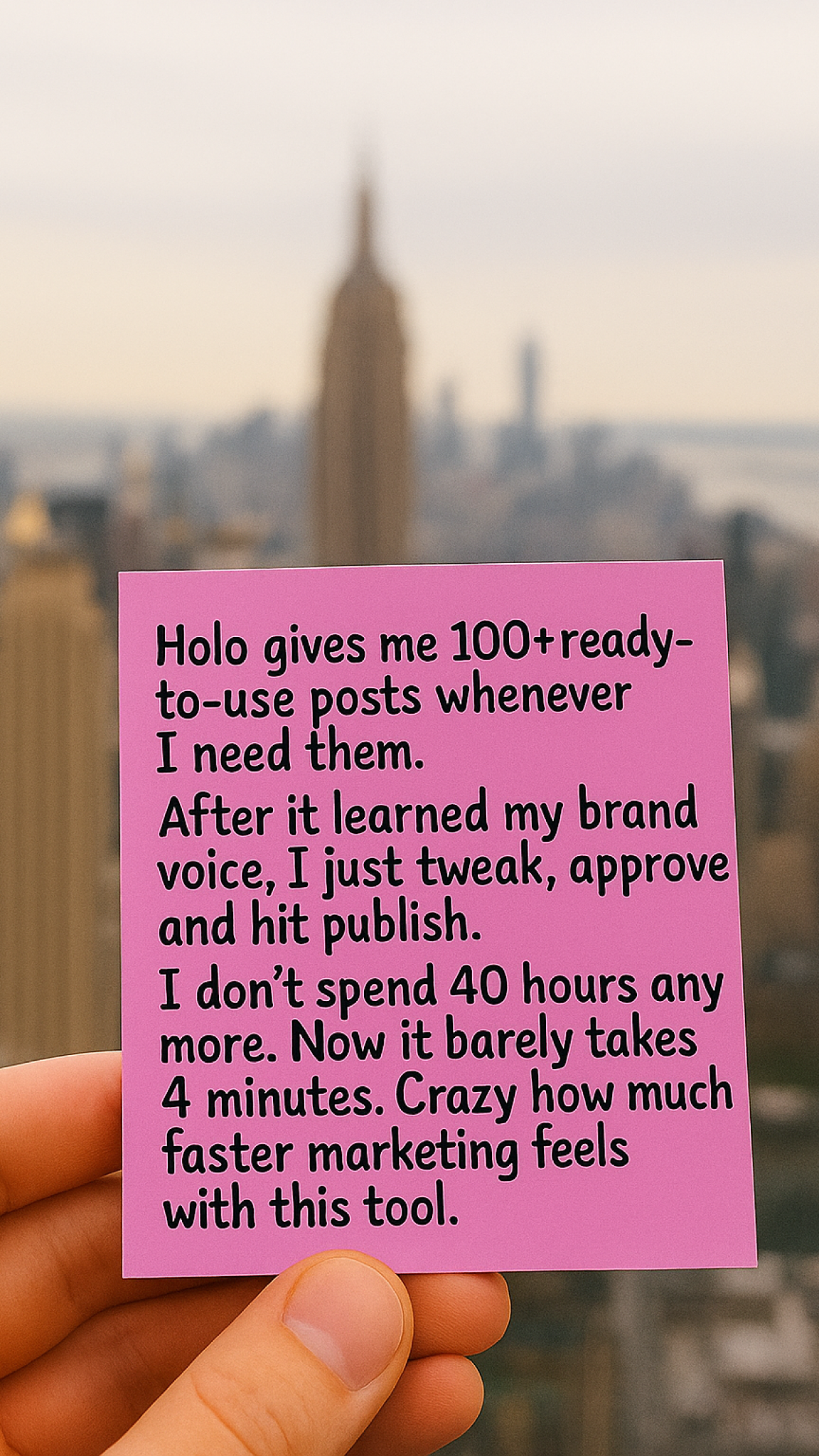 Holo Facebook ad