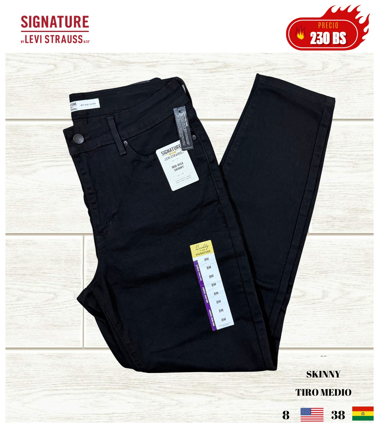 Boutique Raquel Facebook ad: OFERTA de pantalones Jeans Americanos para Dama 100%…