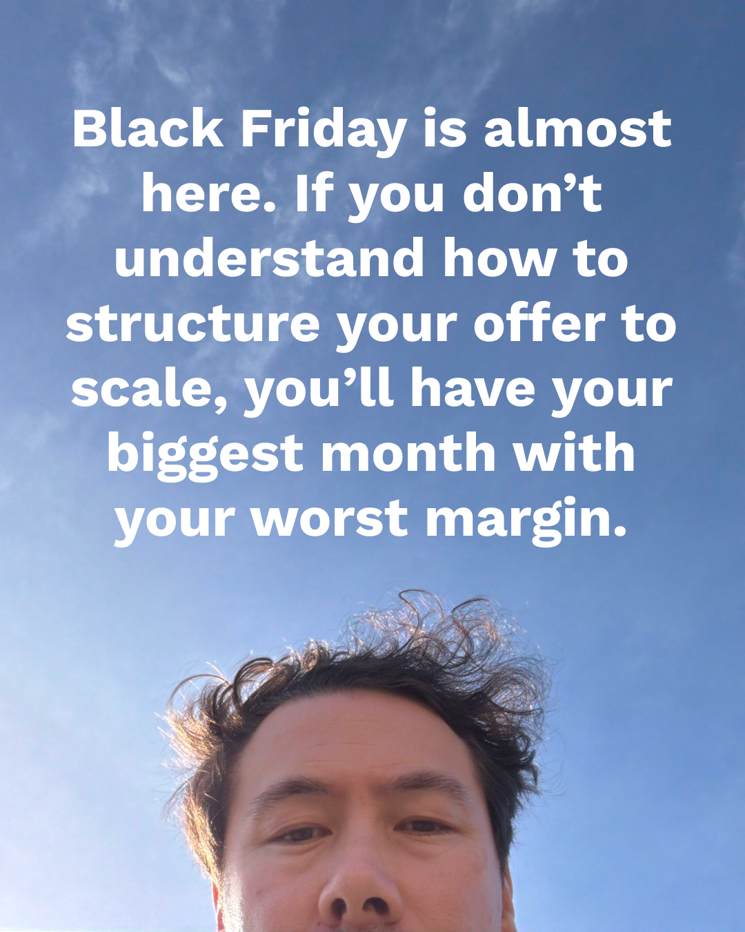 Foundr Facebook ad: Let's make this your most profitable BFCM yet.