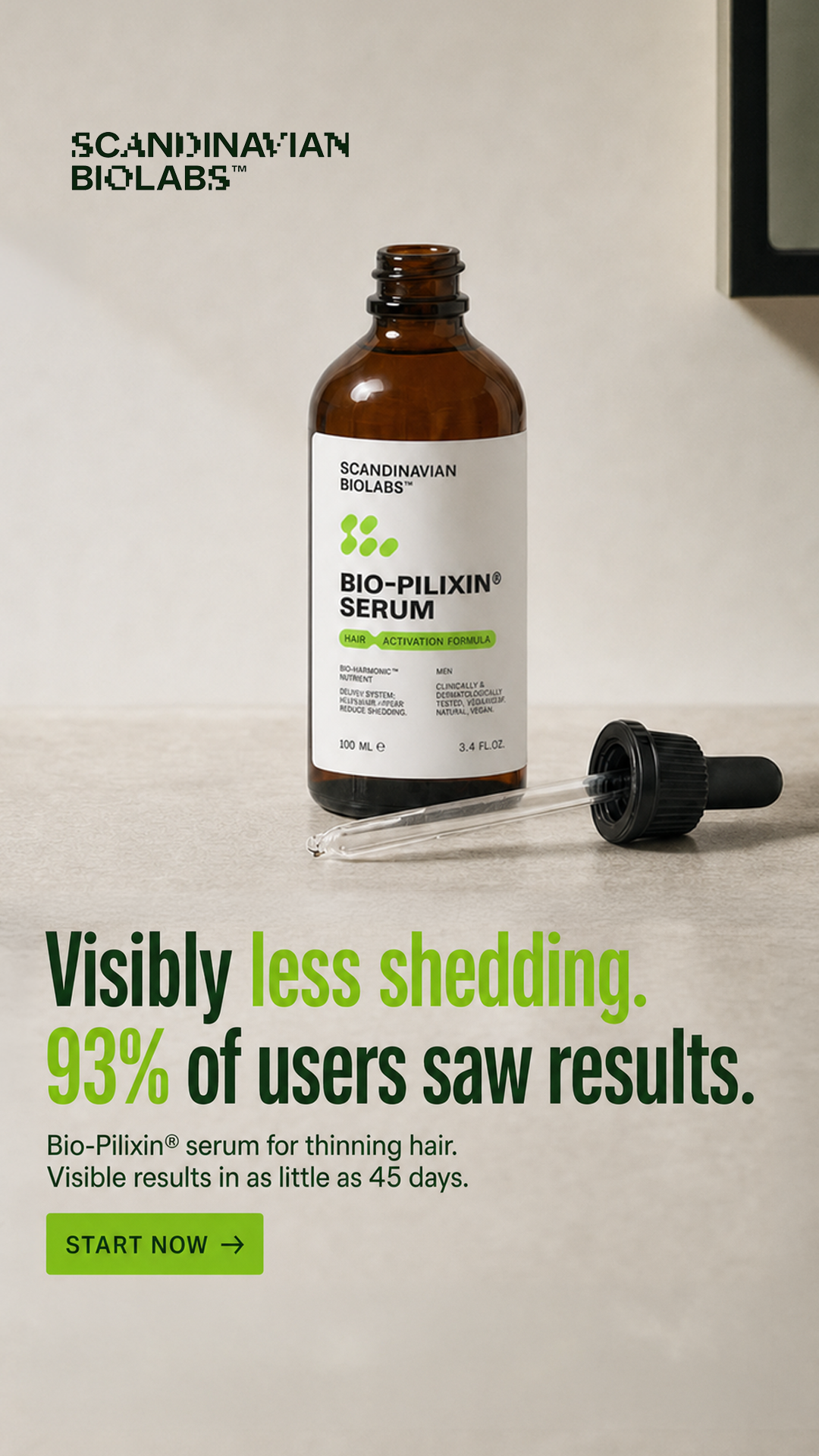 Scandinavian Biolabs Facebook ad