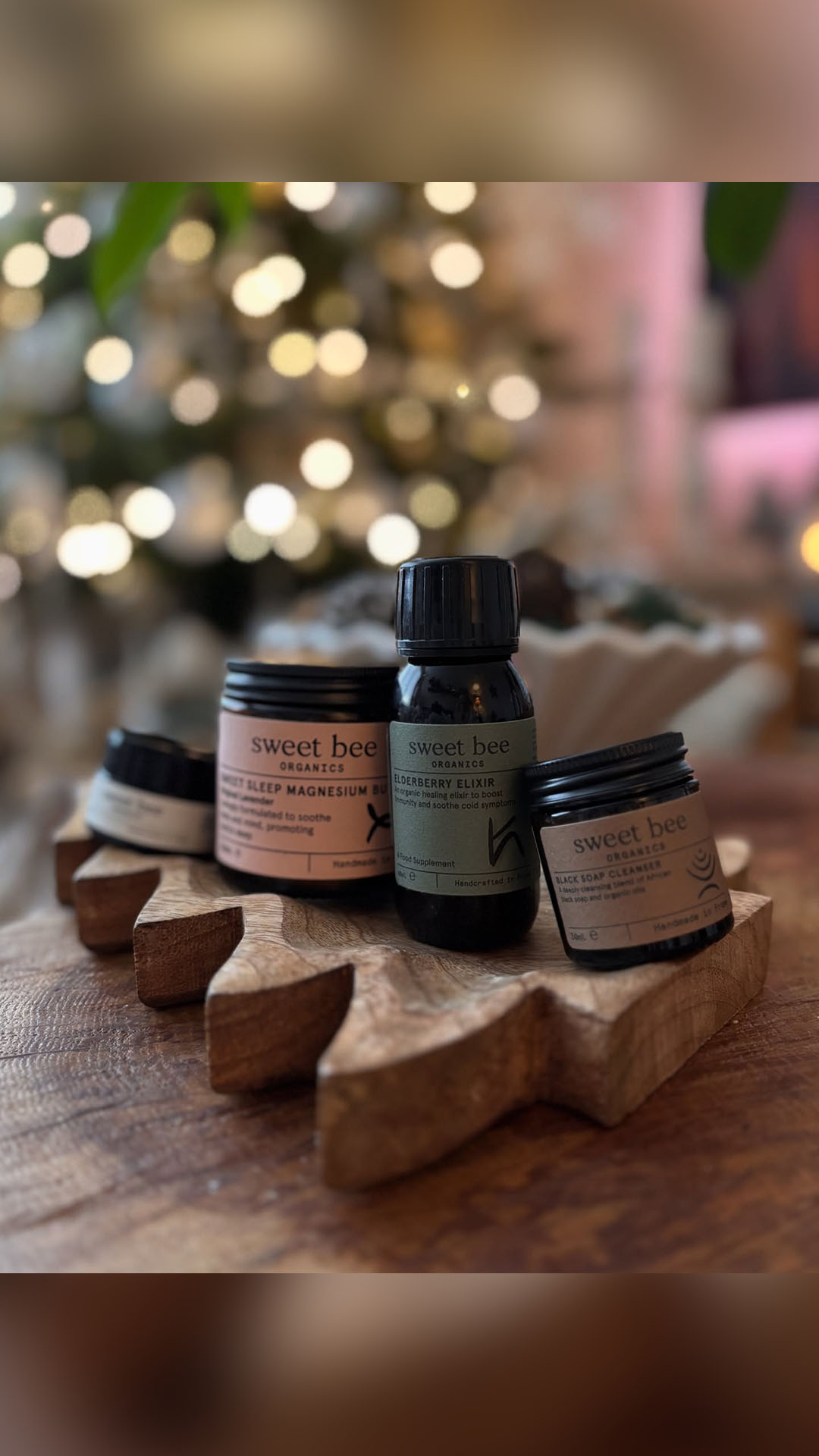 Sweet Bee Organics Facebook ad