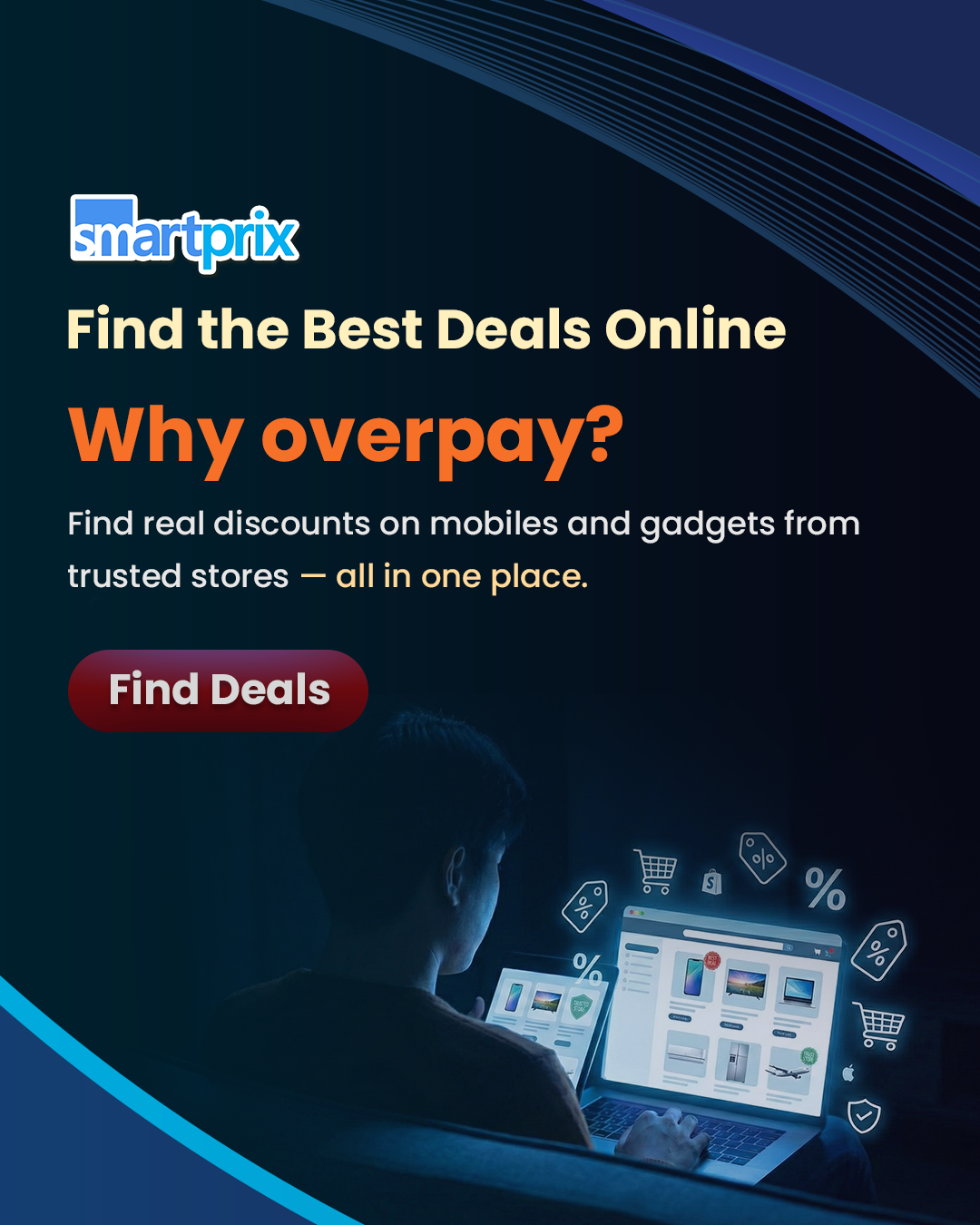 Smartprix Facebook ad: Find the Best Prices Instantly
