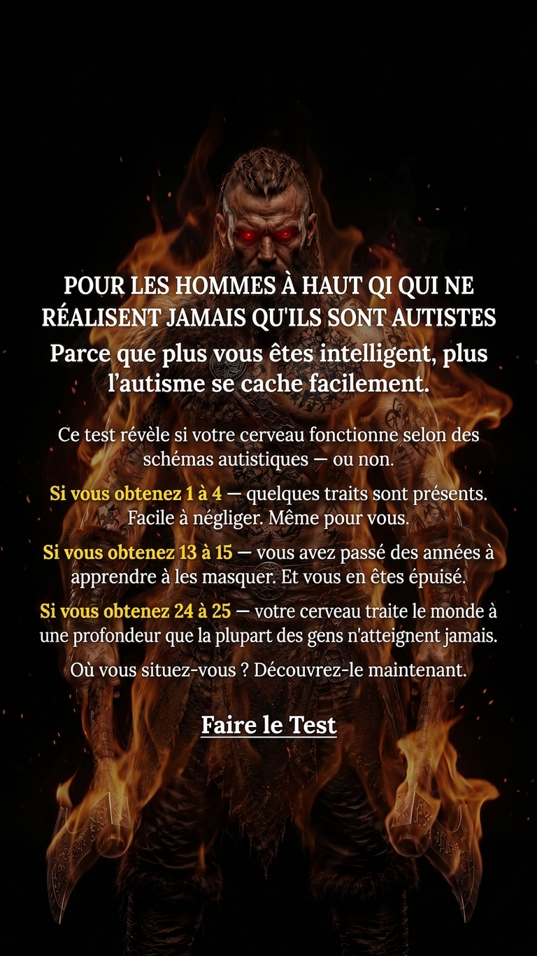 International Brain Test Facebook ad