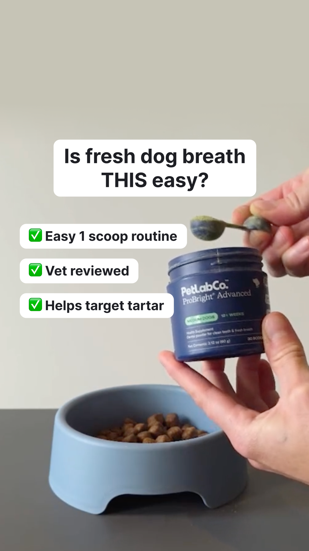 PetLab Co. Facebook ad