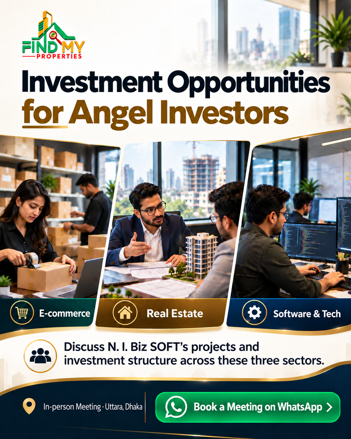 Find My Properties Facebook ad: Explore Investment Opportunities