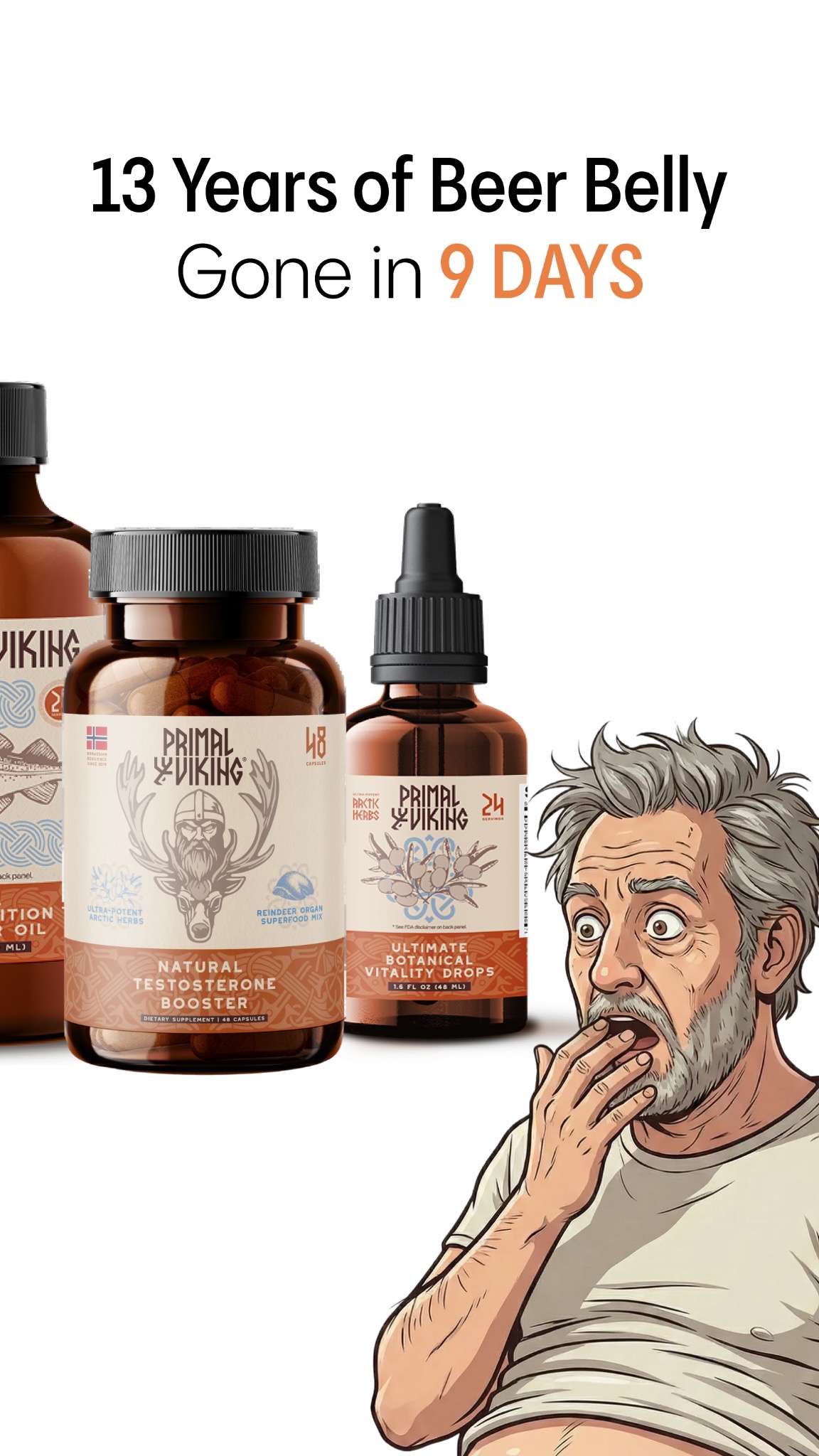 Primal Viking Facebook ad