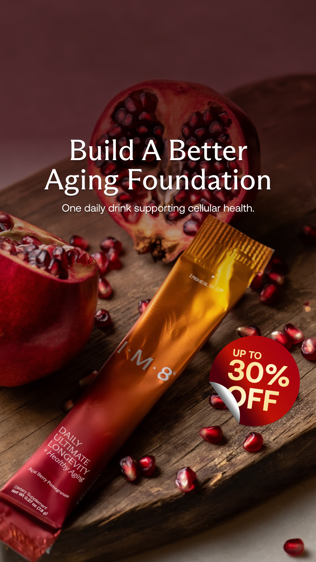 IM8 Health Facebook ad