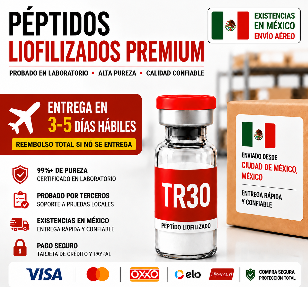 Biotecnologiqaambrosial15 Facebook ad: Productos TR/RT con Envío Local