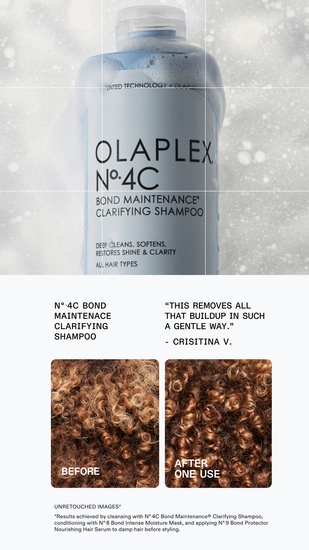 Olaplex Facebook ad