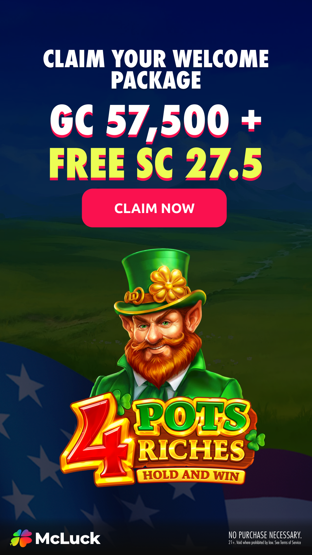 McLuck.com Facebook ad