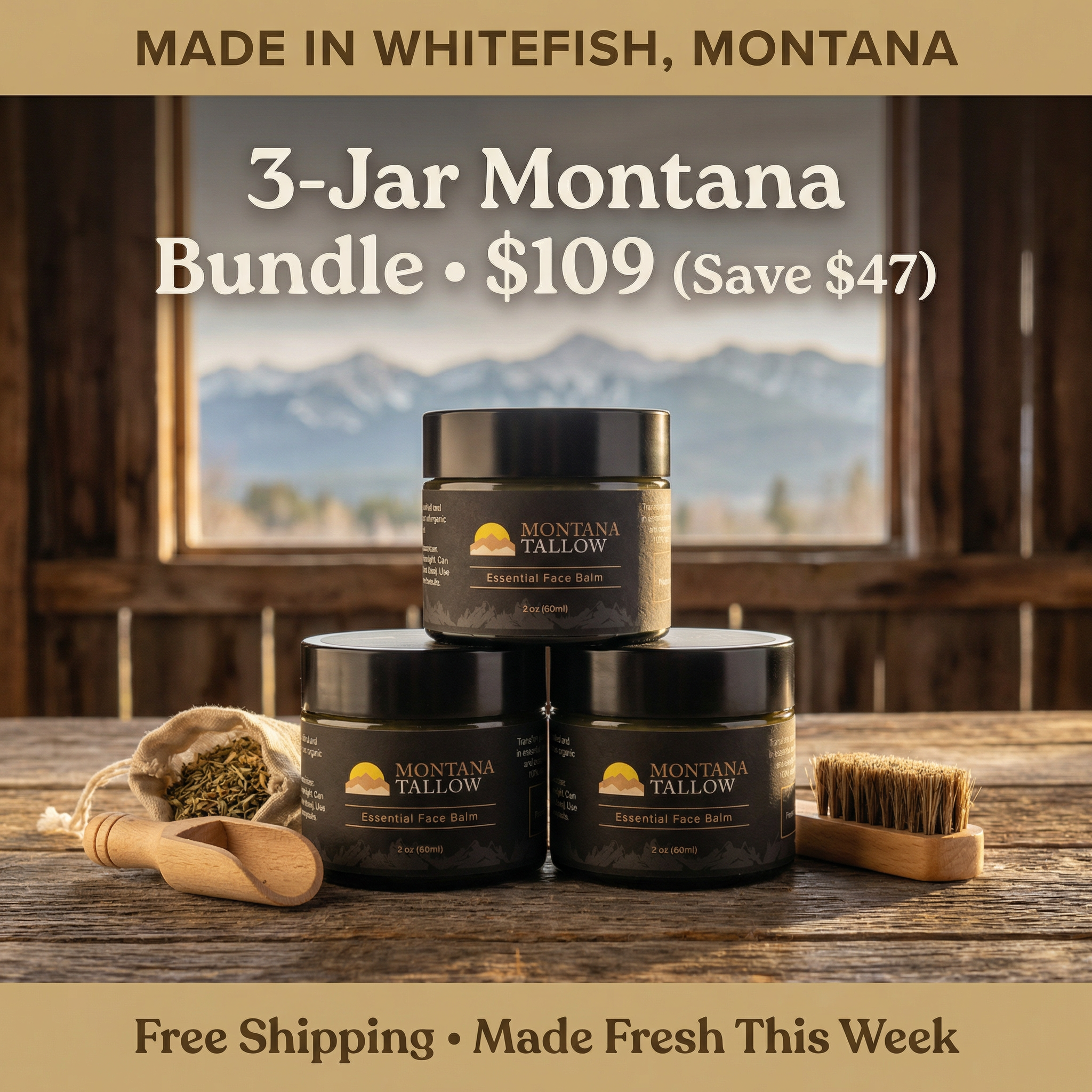 Montana Tallow Facebook ad