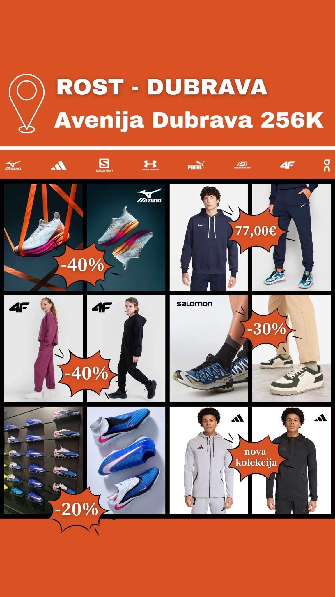 Rost Šport Facebook ad