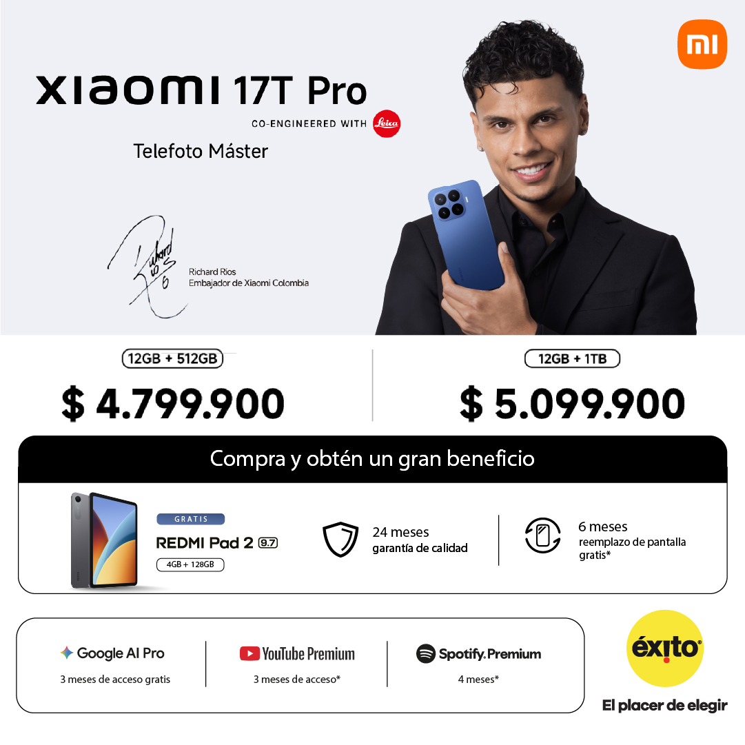 Éxito Facebook ad