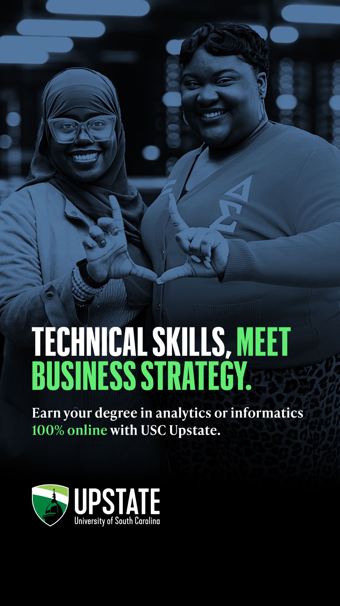 University of South Carolina Upstate Facebook ad