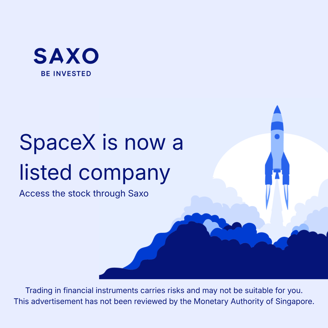 Saxo Singapore Facebook ad