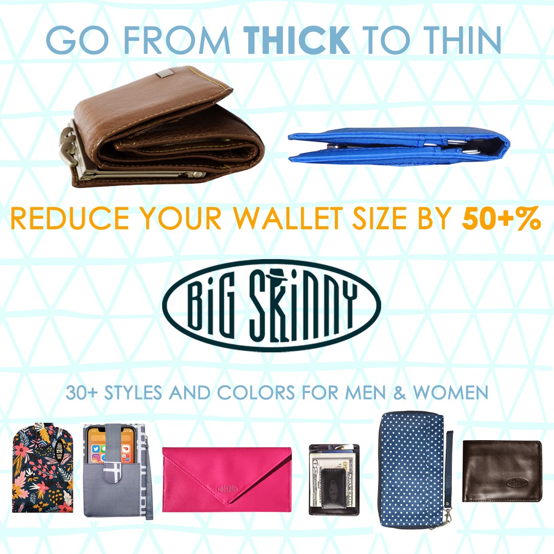 BigSkinny Facebook ad: Reduce your Wallet size by 50+% while solving…