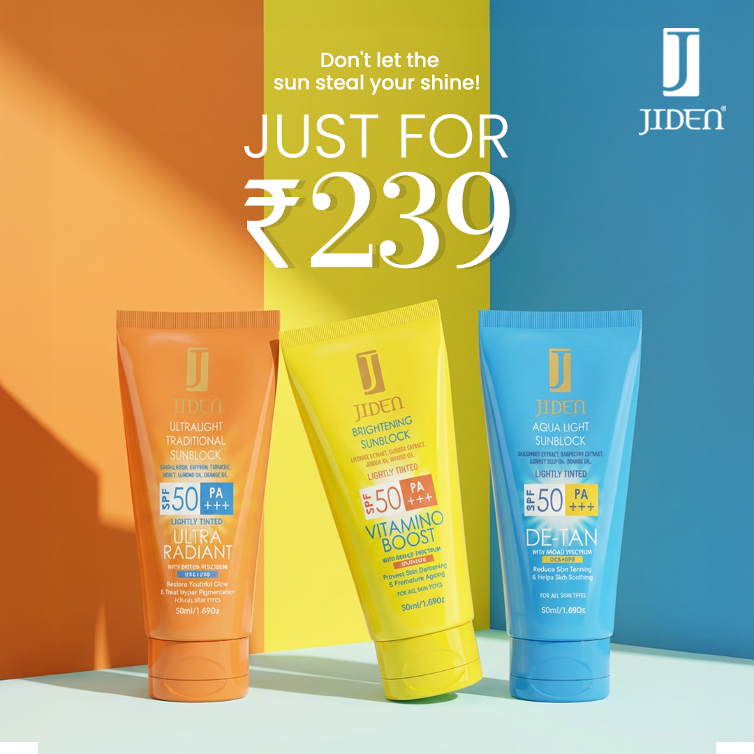JIDEN INC Facebook ad: Daily Sun Protection That Your Skin Needs