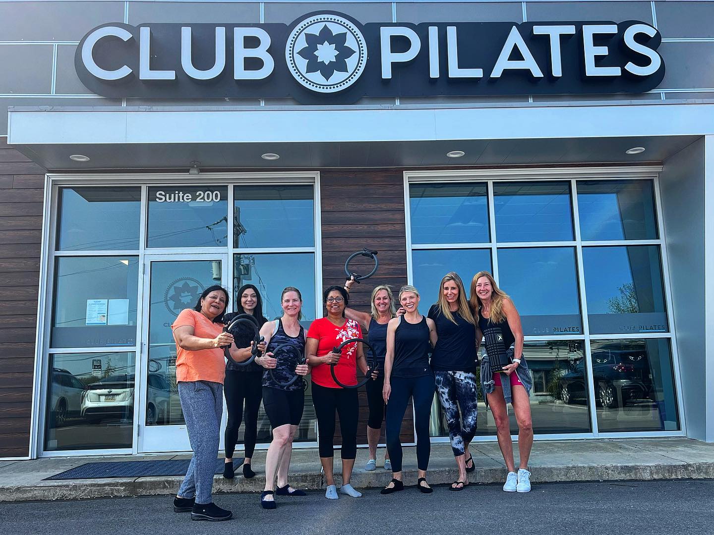 Club Pilates Facebook ad