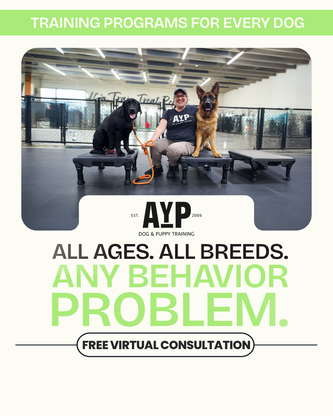 Applause Your Paws, Inc. Facebook ad from Mar 20, 2026