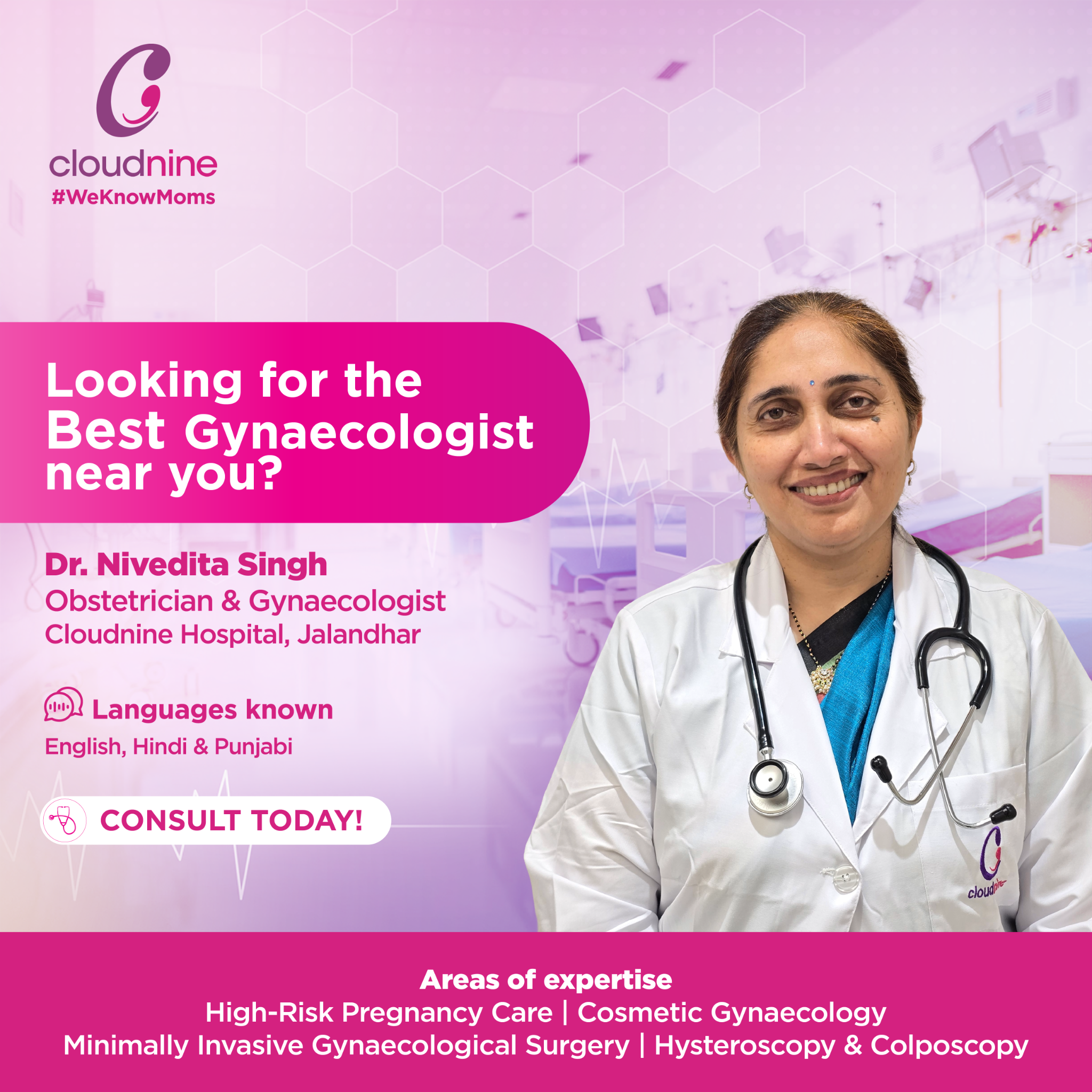 Cloudnine Hospital - Jalandhar, Punjab Facebook ad