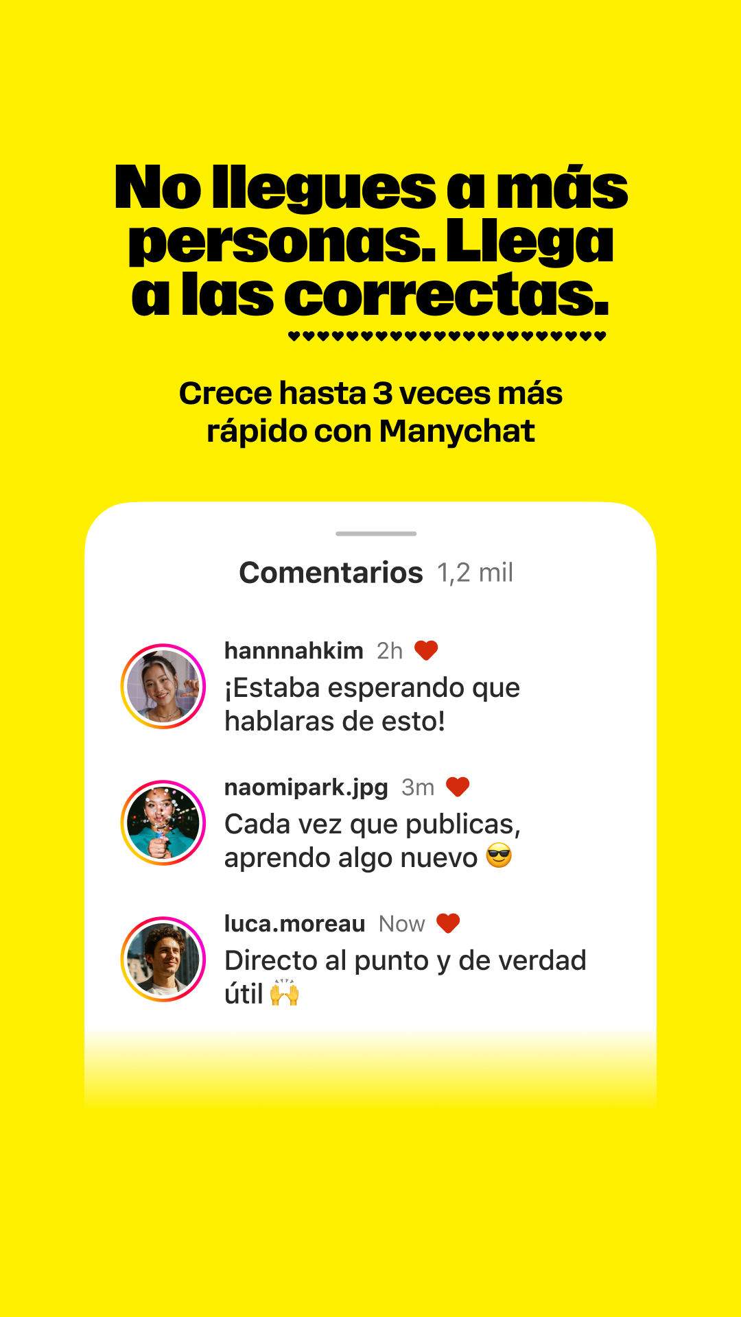 Manychat Facebook ad