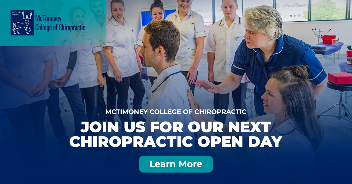 McTimoney College of Chiropractic Facebook ad